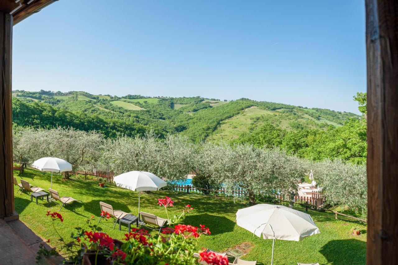 Agriturismo Le Dolci Colline Valfabbrica Eksteriør billede